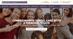 Desktop Screenshot of harfordcountydentistry.com